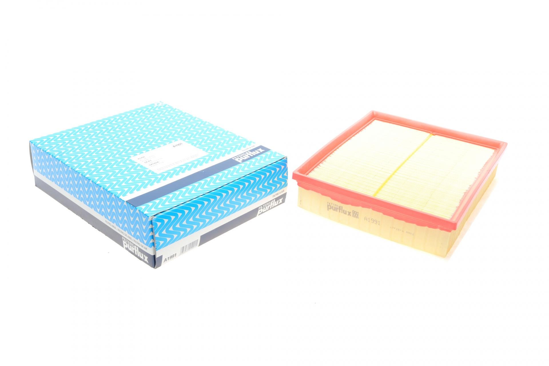 Фильтр воздушный PURFLUX для Seat Toledo 1,6TDI 15-/Audi 1,6TDI/2,0i 14- (A1991)