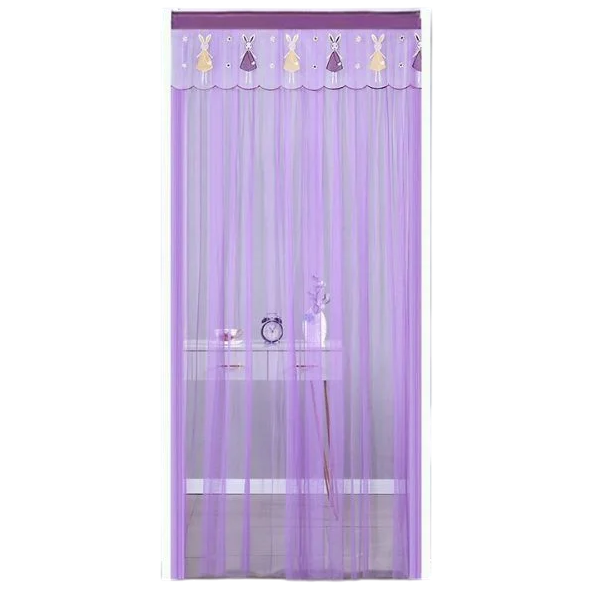 Штора на дверь 200х100 см Фиолетовый (C00858-2)