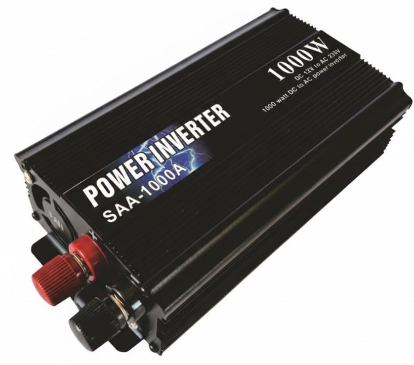 Автомобильный инвертор Power Inverter SAA-1000A 12-220В 1000W модифицированная синусоида (2104619011)