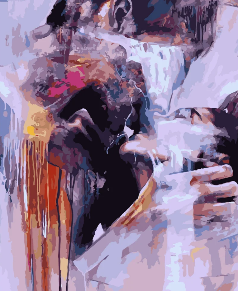 Картина по номерам Strateg Нежные чувства 40x50 см (GS398)