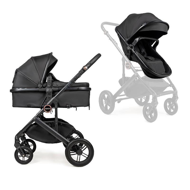 Коляска трансформер универсальная Ninos Ave 2в1 Black (NAV2026BL)