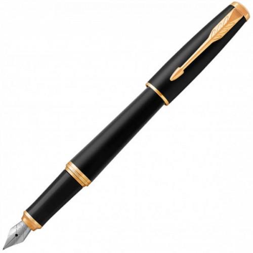 Ручка перьевая Parker URBAN 17 Muted Black GT FP F 30 011