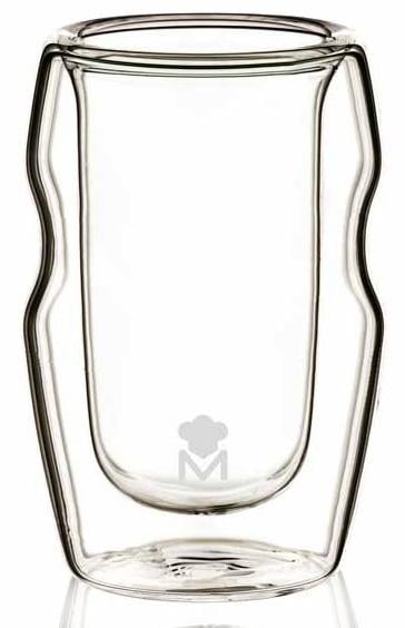 Набор стеклянных стопок Bergner Master Pro Mixology 50 мл 4 шт. с двойными стенками (BGMP-20201)