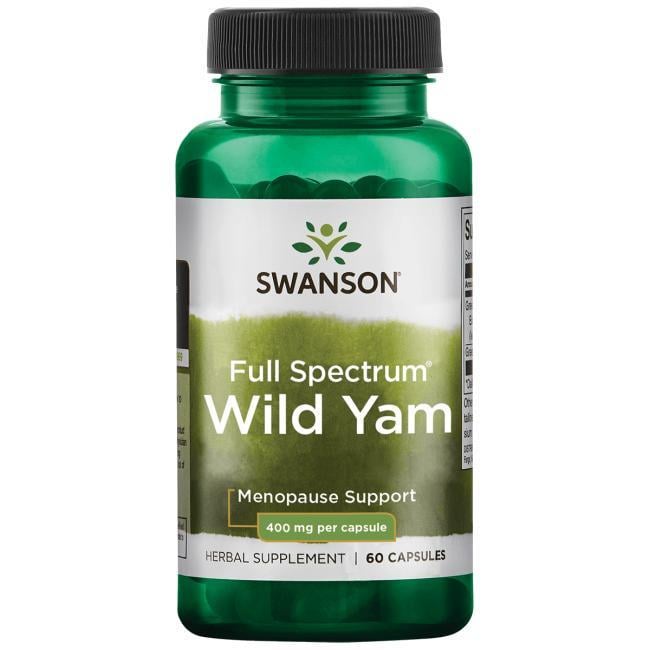Дикий ямс полного спектра Wild Yam Swanson Premium 400 мг 60 кап. (SW1258) Дикий ямс полного спектра Wild Yam Swanson Premium 400 мг 60 кап. (SW1258)