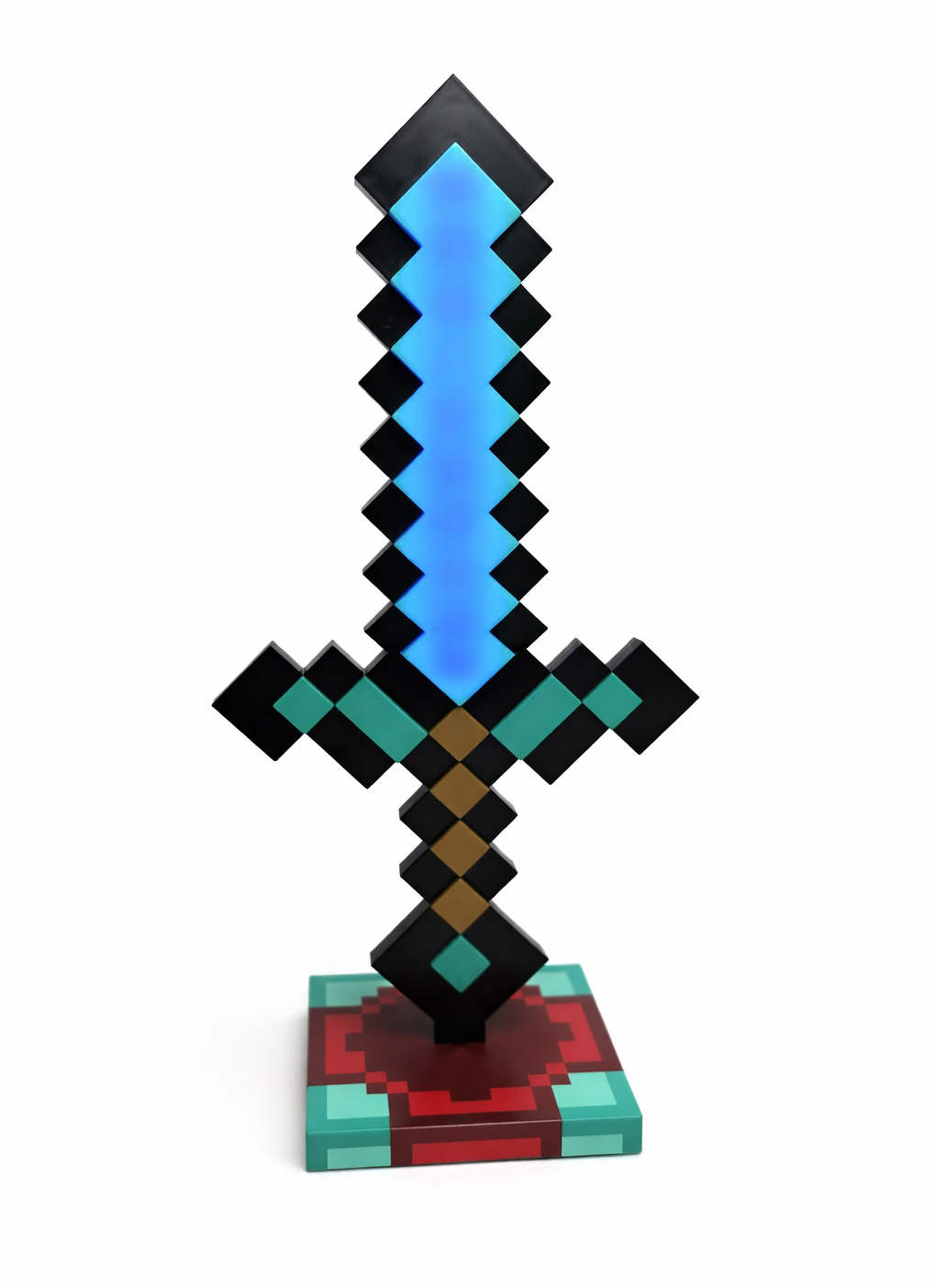 Нічник-світильник MINECRAFT LED Алмазний меч 39 см (31458230)