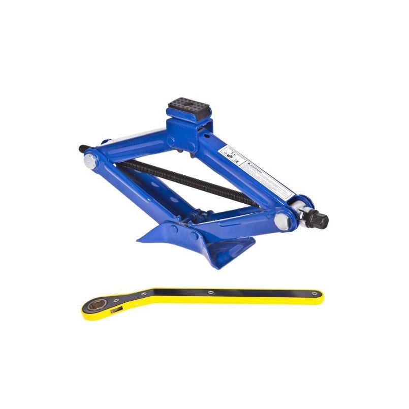 Домкрат винтовой ромб с трещоткой 1 т 95-350 мм (DB-T10103A) Домкрат винтовой ромб с трещоткой 1 т 95-350 мм (DB-T10103A)