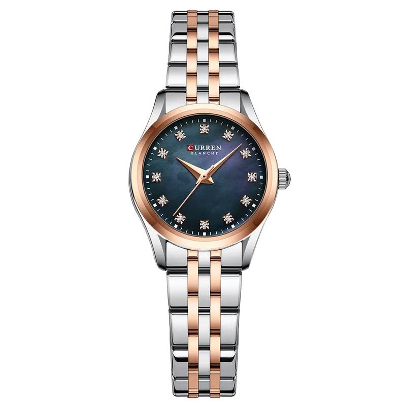 Наручний годинник Curren Сurren 9111 Gold/Silver/Blue
