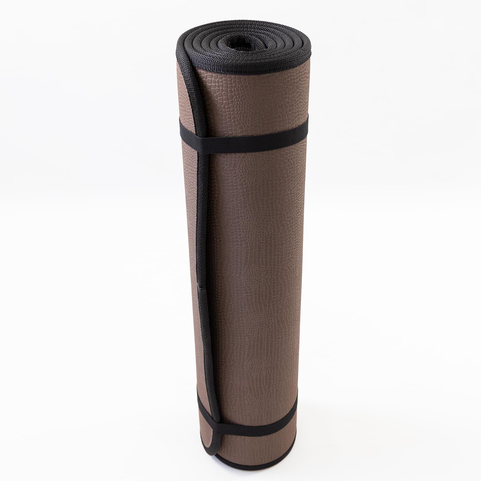 Килимок для йоги та фітнесу OSPORT Yoga Pro+ EVA двошаровий 8 мм Коричнево-чорний (OF-0275) - фото 5 Килимок для йоги та фітнесу OSPORT Yoga Pro+ EVA двошаровий 8 мм Коричнево-чорний (OF-0275) - фото 5