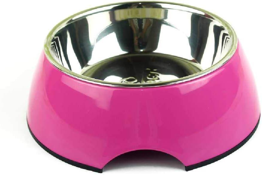 Миска для собаки из нержавеющей стали 17,5х14 см Розовый (2604047736) - фото 1 Миска для собаки из нержавеющей стали 17,5х14 см Розовый (2604047736) - фото 1