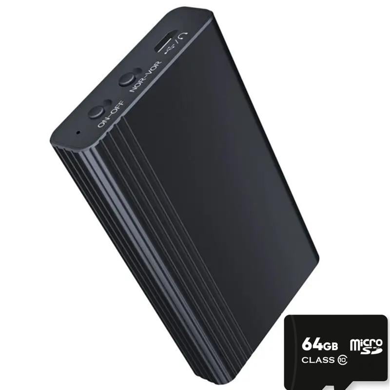 Диктофон цифровой Sttwunake L1 со временем работы до 500 ч память 64 Гб (100431-64)