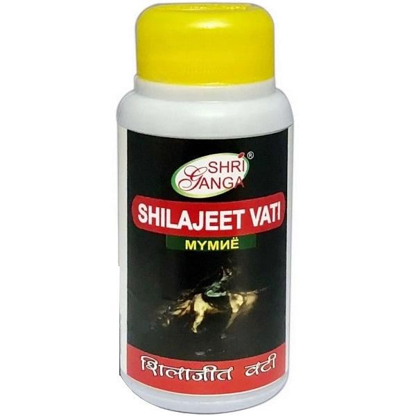 Экстракты для повышения иммунитета Shri Ganga Shilajit 50 г 110 табл. (000021865)