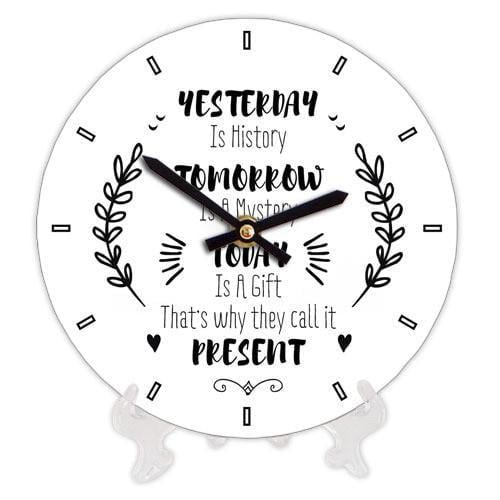 Часы настенные круглые Presentville Present 18 см (CH18 P ORG028)