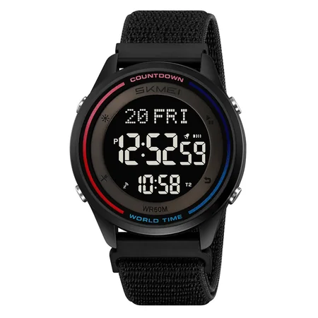 Наручные часы Skmei 2412NBK Black Nylon