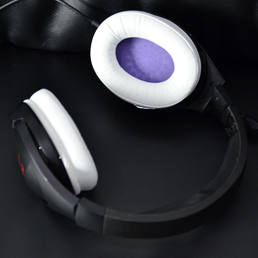 Амбушюры накладки HyperX Cloud I II Cloud Core Cloud Silver Cloud Alpha Cloud Pro Cloud X Cloud Белій - фото 4