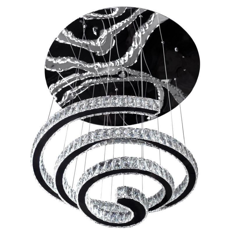 Люстра подвесная Brille с пультом LED 128W WW+NW+CW RM CH BR-984C/1 22-861