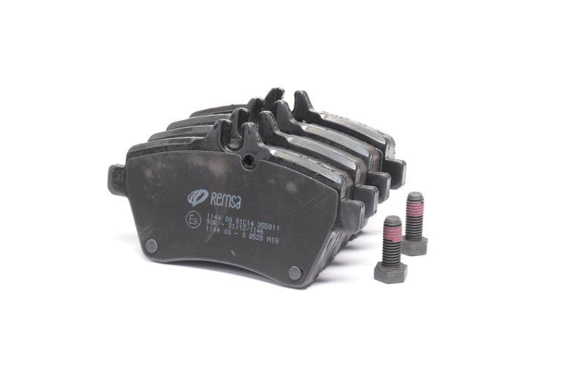 Тормозные колодки дисковые REMSA Mercedes A-Class w169 160-200 04-b-class w245 150-180 05-передние (Remsa 1144.00)