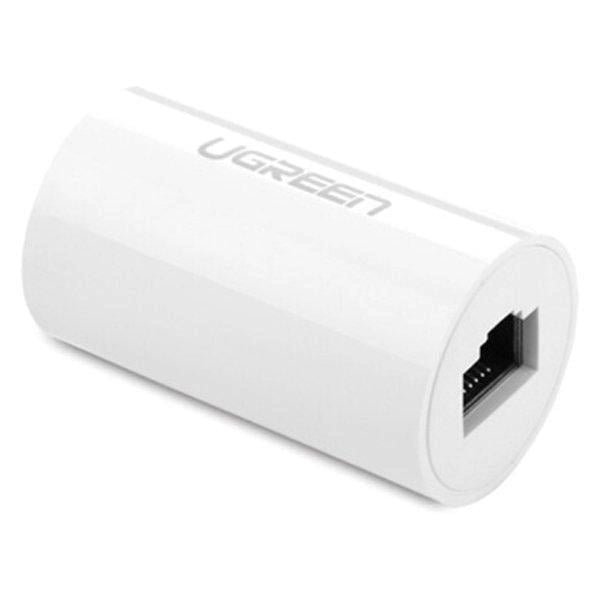 Конектор Ethernet-адаптер з’єднувач UGREEN RJ45 NW116 White (20391)