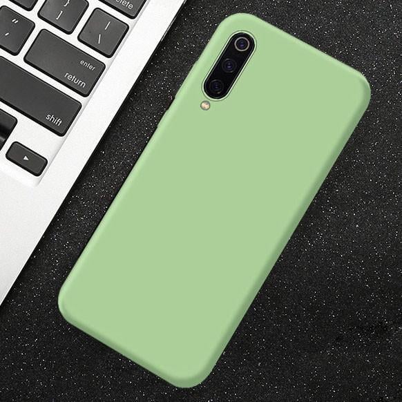 Силіконовий чохол Xiaomi Redmi 7A з мікрофіброю Liquid Silicon Case Хакі Хакі 2289P