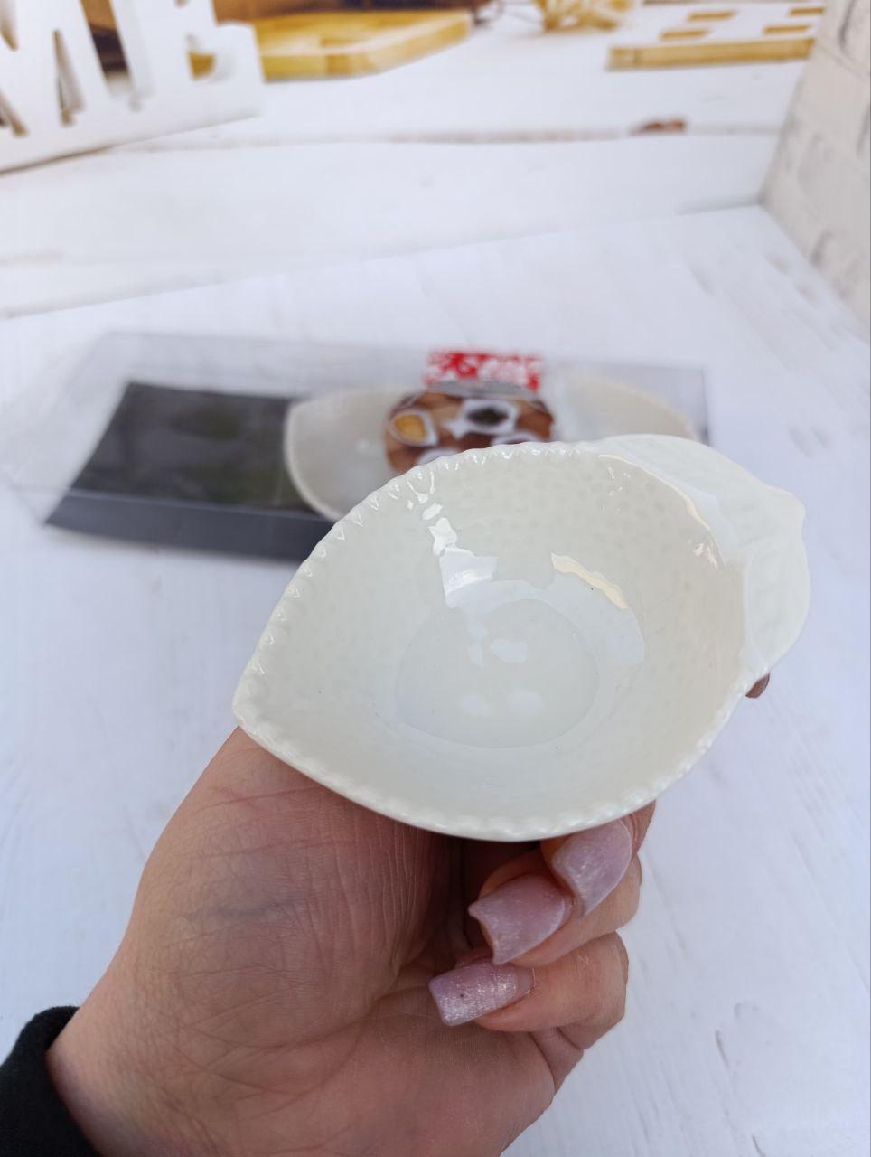 Набор соусниц Stenson фарфор 22,5х8,5х3,1 см 3 шт. Белый (R91932) - фото 2 Набор соусниц Stenson фарфор 22,5х8,5х3,1 см 3 шт. Белый (R91932) - фото 2