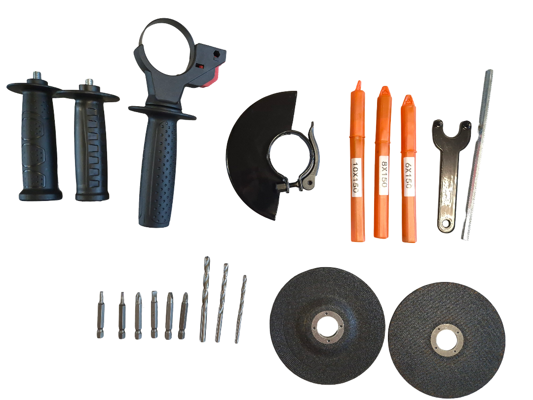 Набір акумуляторних інструментів Grand №3 (25539840) - фото 2 Набір акумуляторних інструментів Grand №3 (25539840) - фото 2