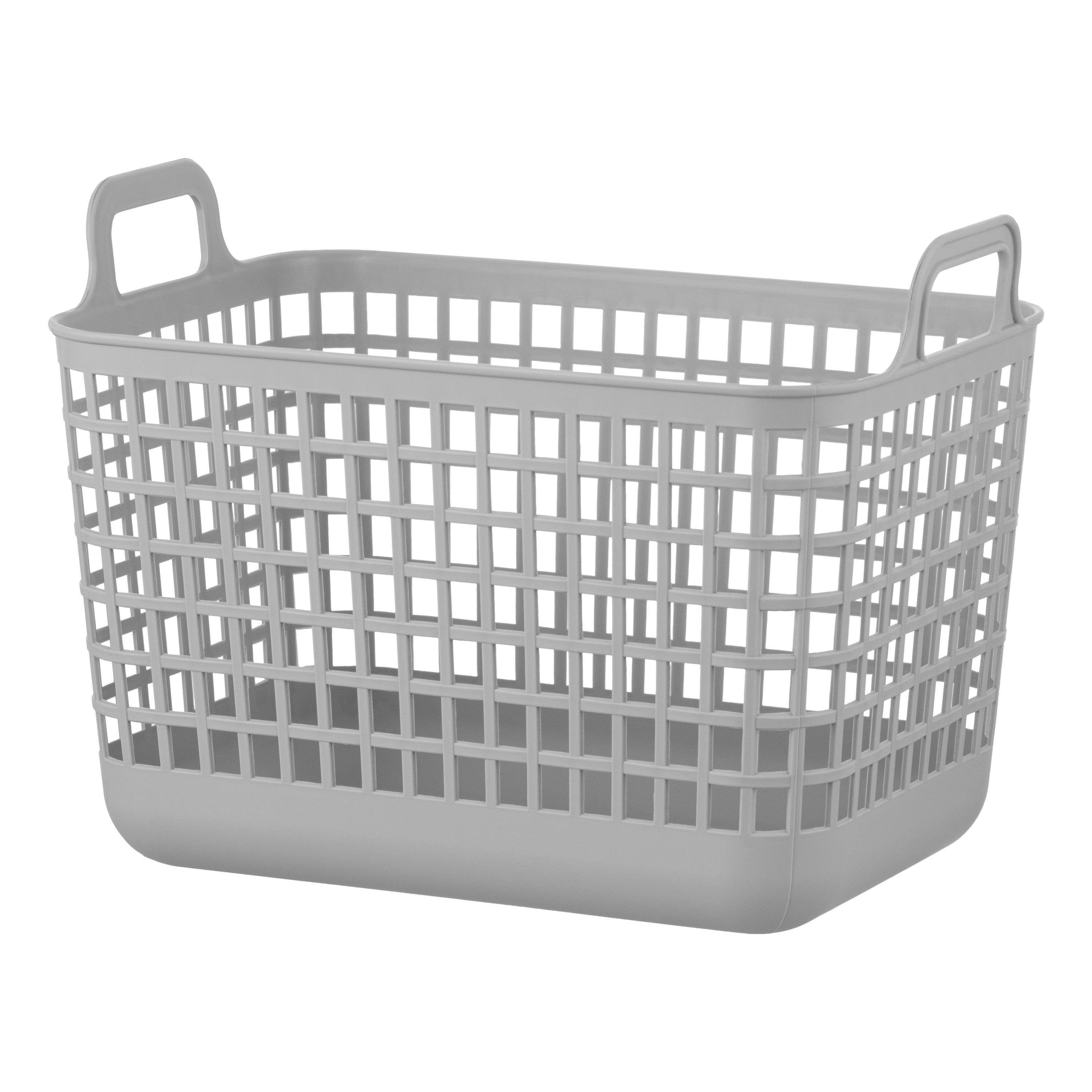 Кошик для білизни Ardesto ARHC2512GG 12,5 л Сірий (31559384)