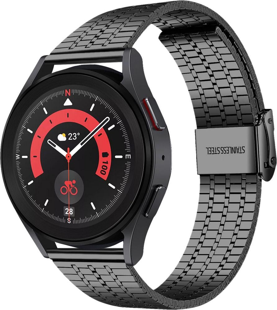 Браслет металлический Counic для Galaxy Watch 5 Pro Black (34051-2B) Браслет металлический Counic для Galaxy Watch 5 Pro Black (34051-2B)