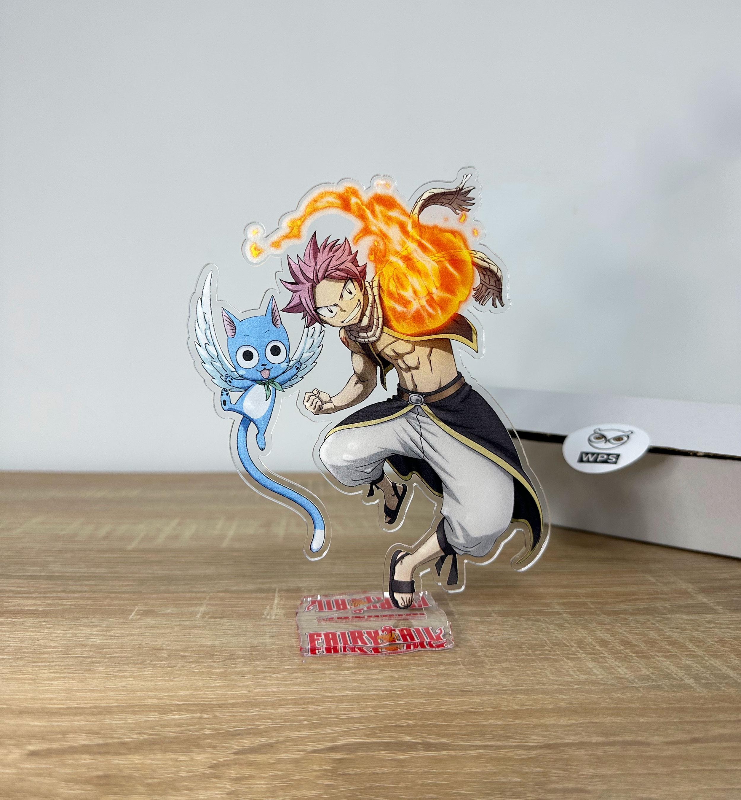 Фигурка акриловая коллекционная WorkPlaceShop Fairy Tail Нацу Драгнил-2 17 cм