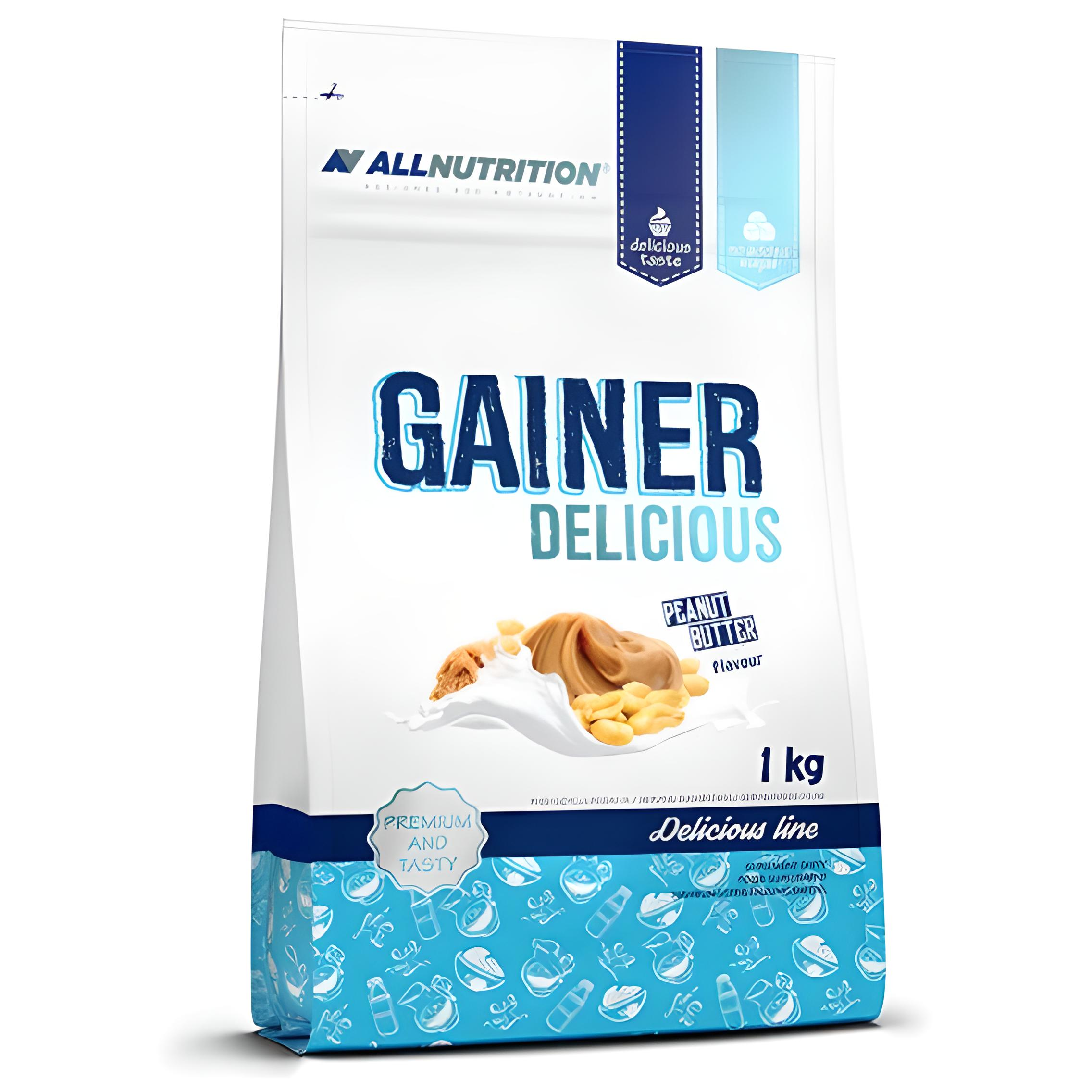 Гейнер All Nutrition Gainer Delicious 1000 г 10 порций Peanut Butter