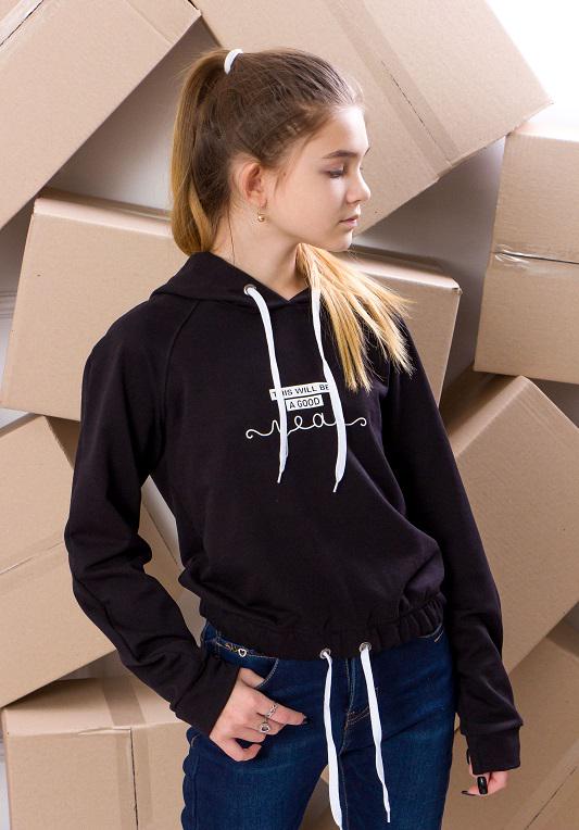 Джемпер для девочки Носи свое подростковый 170 см Черный (6329-057-33-v15)