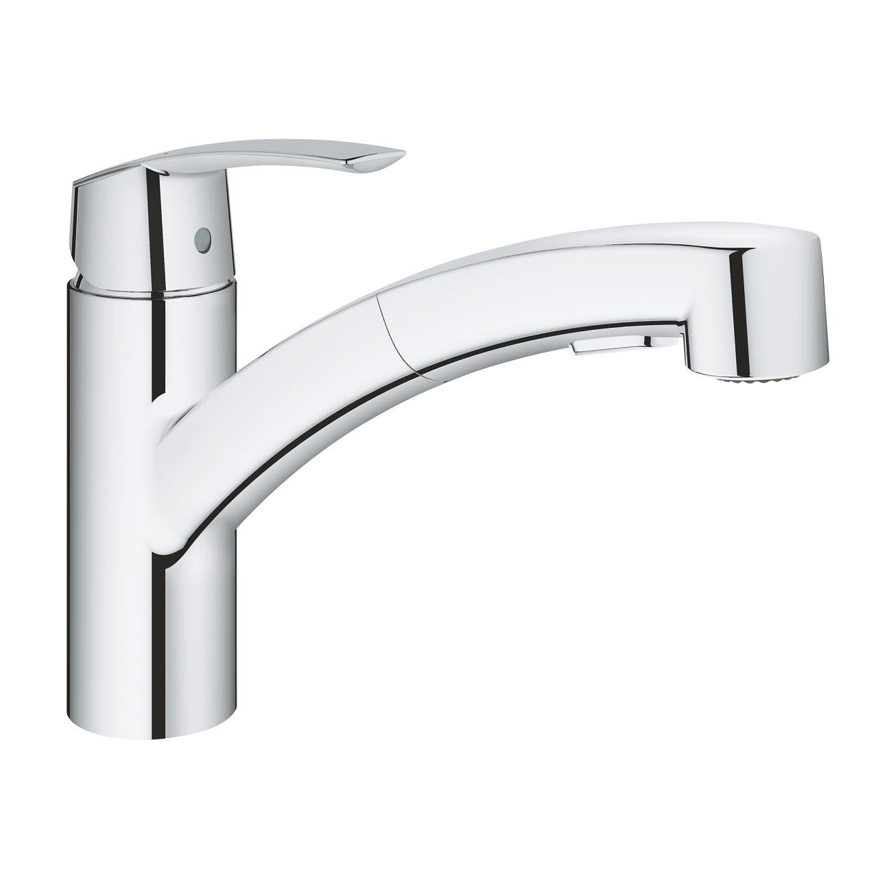 Смеситель для кухни Grohe Start 30307000 с видвижной лейкой Хром (103070) Смеситель для кухни Grohe Start 30307000 с видвижной лейкой Хром (103070)
