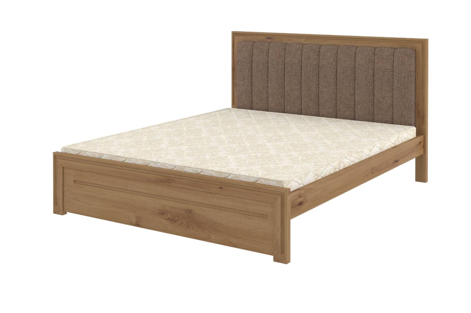 Ліжко полуторне MebiGrand Торонто Т1 120х200 см Горіх лісовий/Аляска 02 (DMBG-1180)