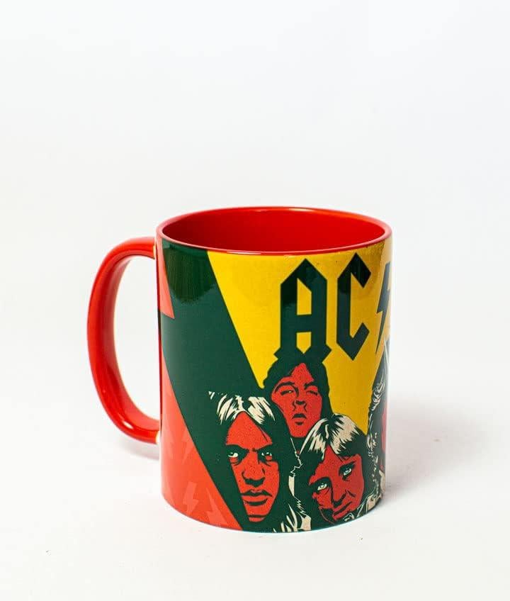 Чашка керамическая AC/DC 450 мл
