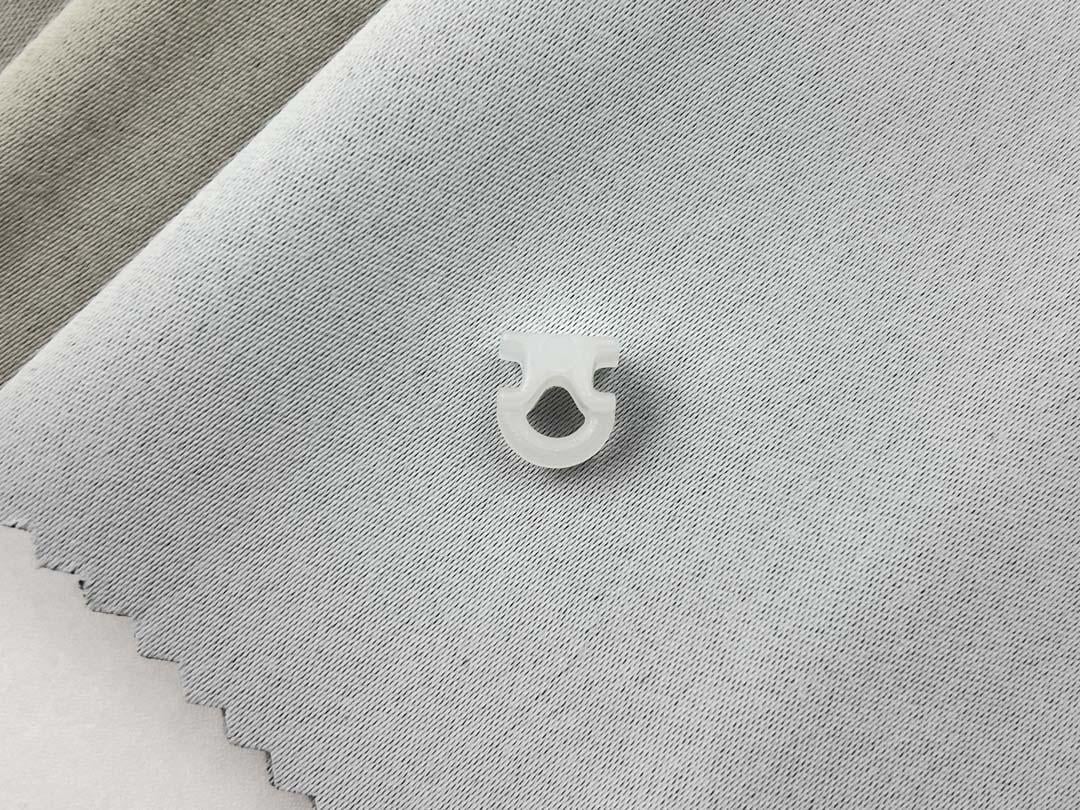 Бегунки с полукольцом для профильных карнизов Quadrum 50 шт. Белый