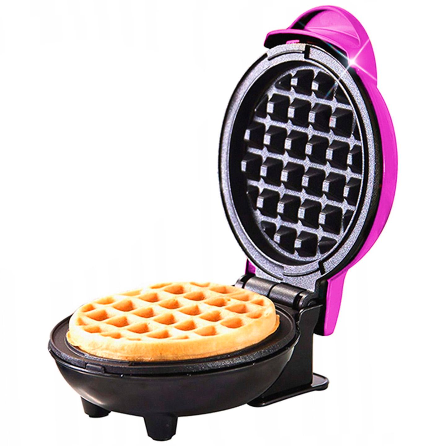 Вафельница электрическая для венских вафель с антипригарным покрытием Pink (551068884)