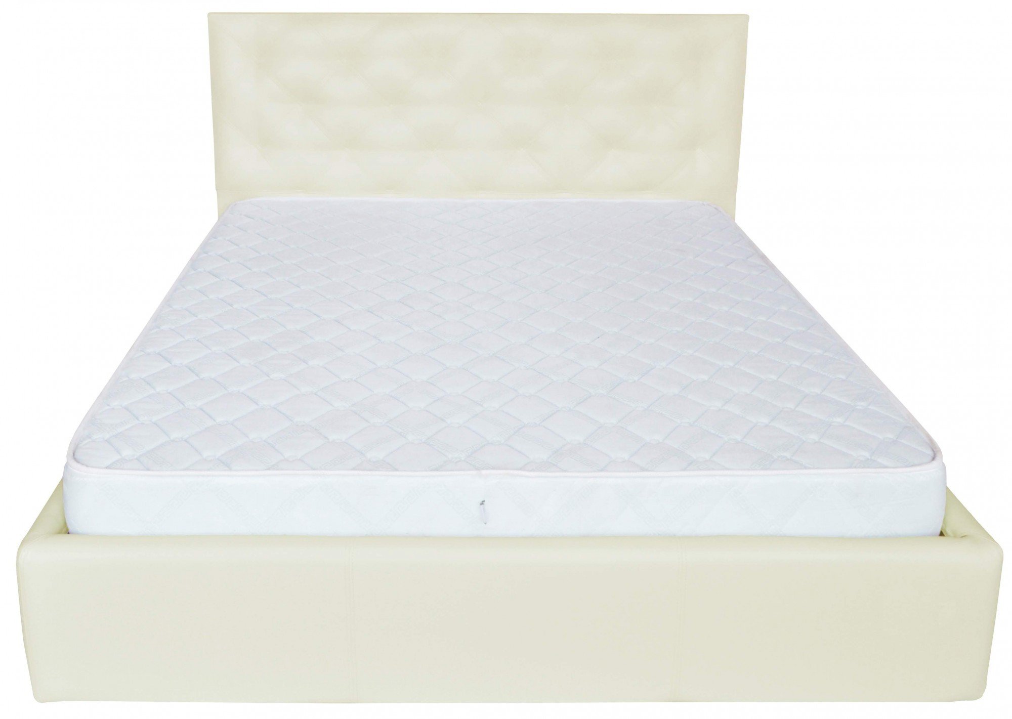 Кровать Richman Ковентри VIP Флай 2200 A1 с дополнительной металлической цельносварной рамой 140х200 см Белый (rich04291)