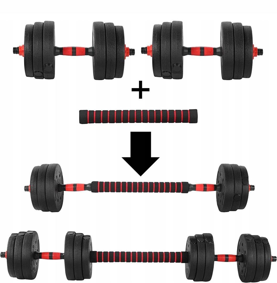 Гантели KingSport битумные регулируемые 2х10 кг (116216204) - фото 4