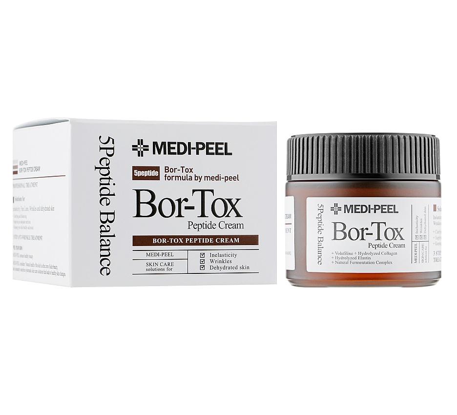 Лифтинг-крем для лица с пептидами Bor-Tox Peptide Cream Medi-Peel 50 мл (8809409347455)