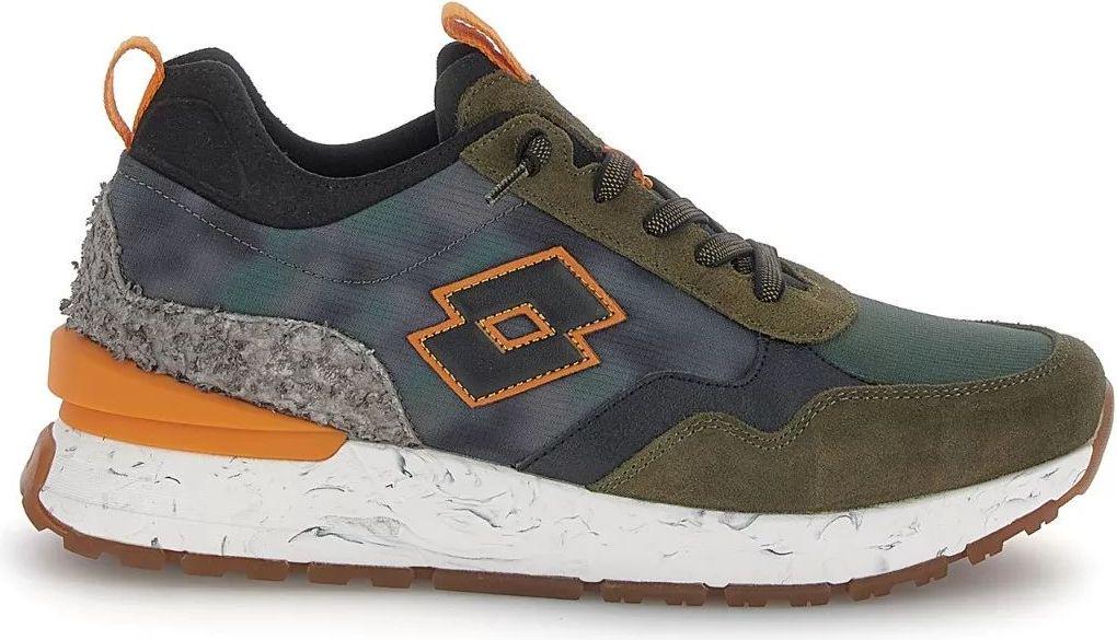 Кроссовки Lotto TOKYO SHIBUYA TIE DYE 220333/BG4 р. EU-42 Зеленый/Черный