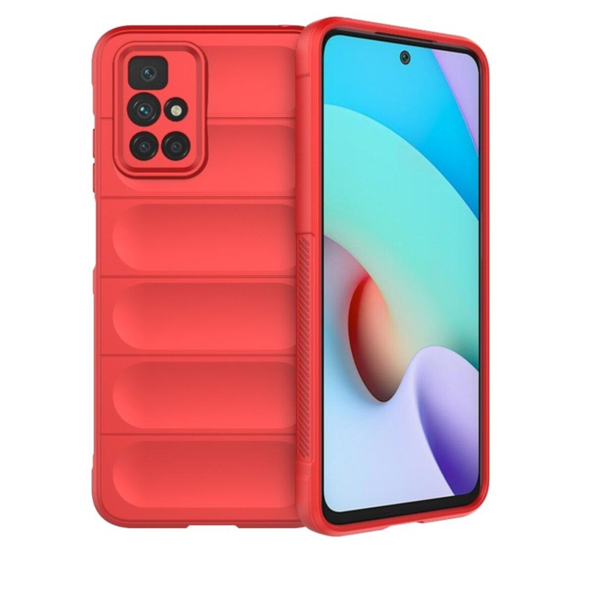 Противоударный чехол для Xiaomi Redmi 10 4G Cosmic Magic Shield / China Red