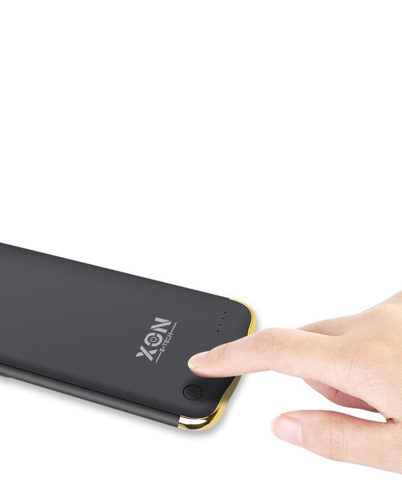 Чохол-акумулятор XON PowerCase для iPhone 12 5500 mAh Black/Gold - фото 3