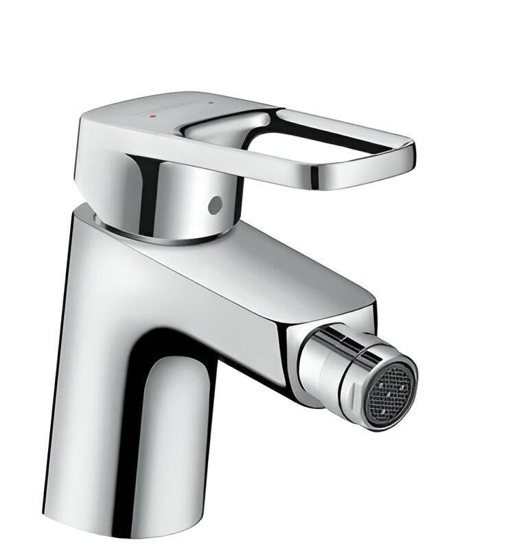 Смеситель для биде Hansgrohe Logis Loop однорычажный со сливным гарнитуром Хром (TK-71250000)