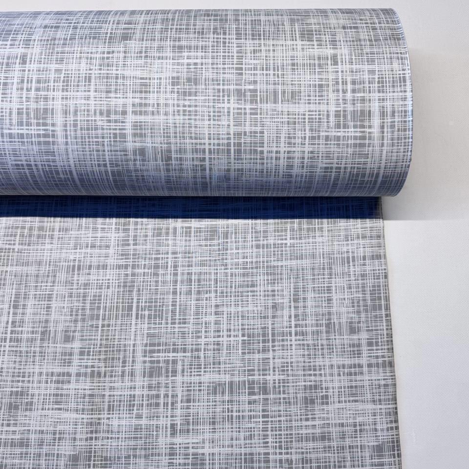 Ткань для постельного белья ранфорс штрихи 240 см Серый (1.29775/94/1454)