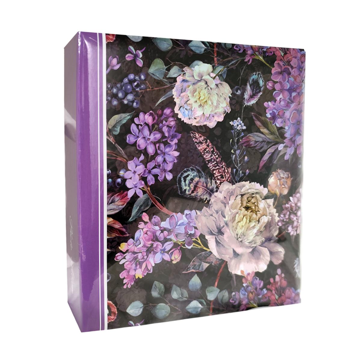 Фотоальбом самоклейка Gedeon DRS50 FLOWER11 100 стр. 23x29 см Violet