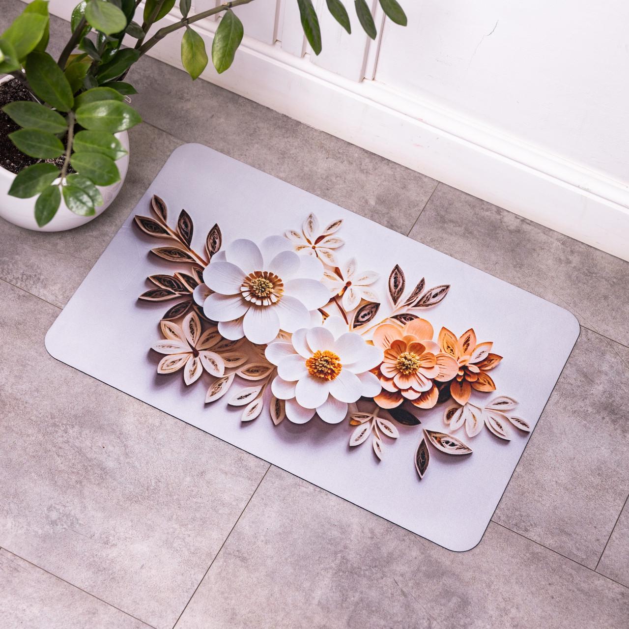 Коврик диатомитовый универсальный DAISIES с эффектом 3-D 58х38 см (HP-42-63)
