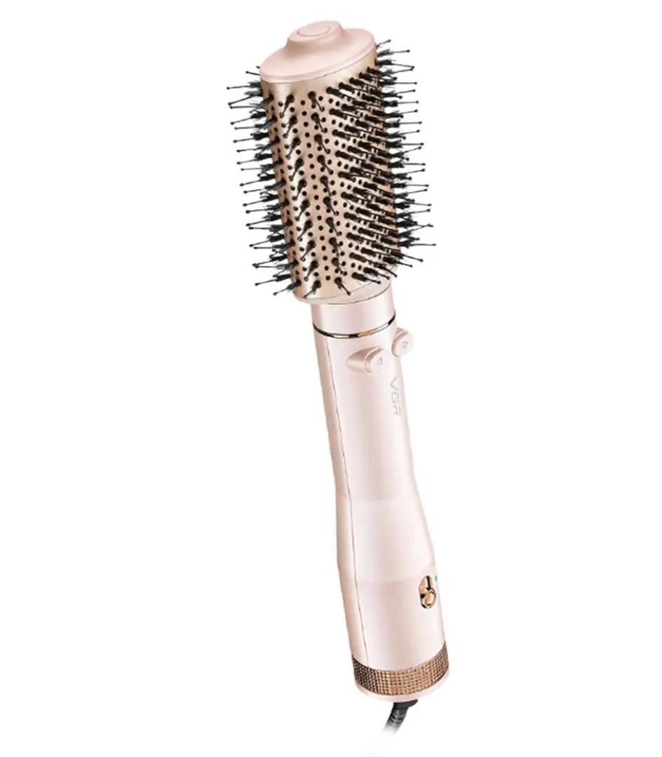 Фен-щітка VGR для укладання волосся 3 режими роботи Білий (V-494)