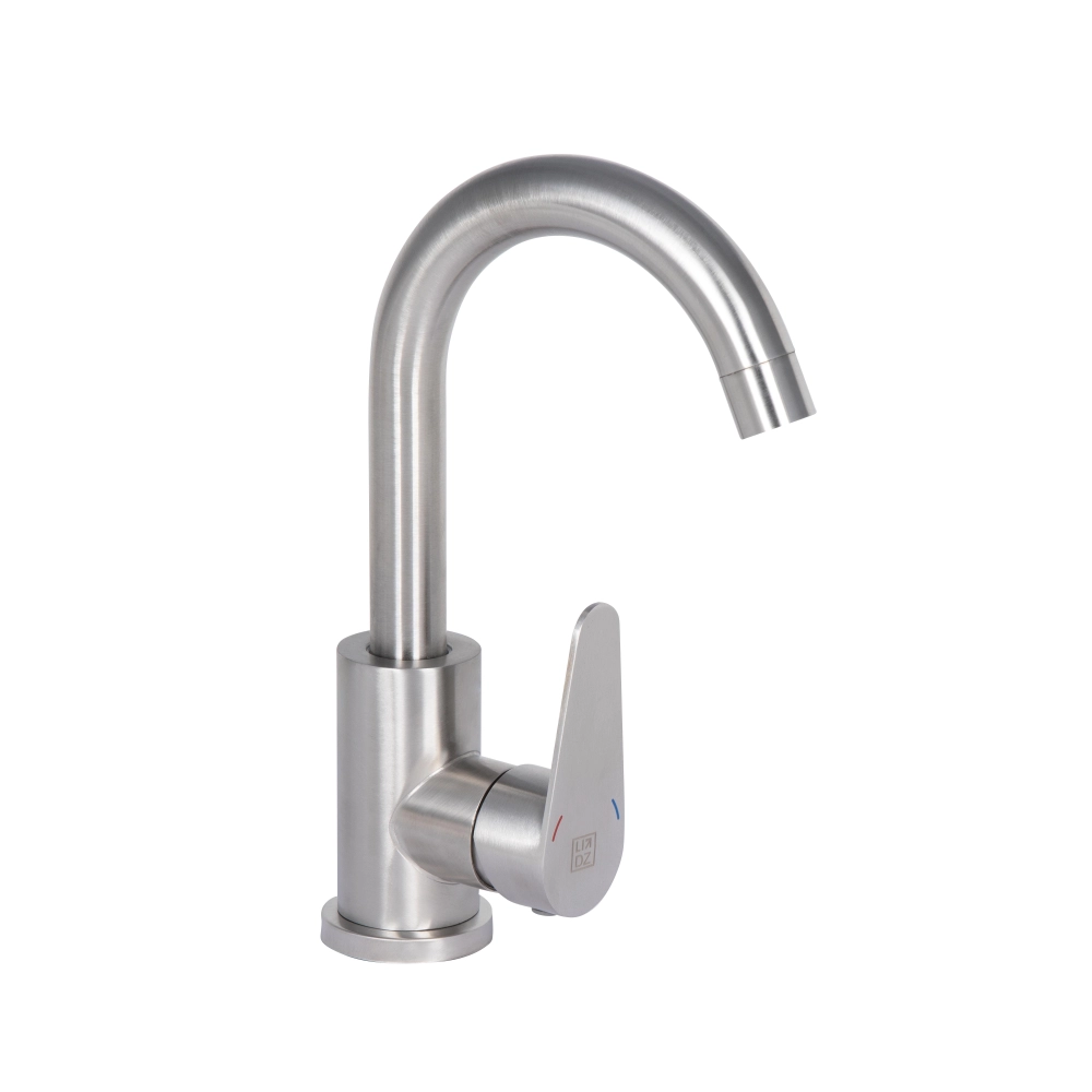 Змішувач для кухні Lidz Vida 015F2 Nickel (49476)