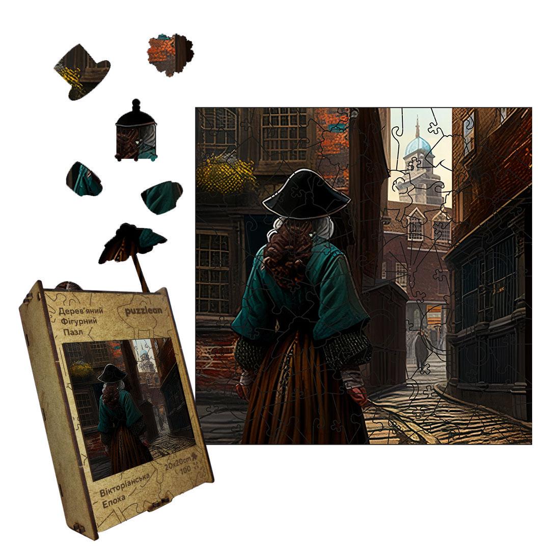 Пазл дерев'яний Вікторіанська Епоха А2 дерев'яна коробка 300+ ел. (puzzlean-1325-DER-А2) Пазл дерев'яний Вікторіанська Епоха А2 дерев'яна коробка 300+ ел. (puzzlean-1325-DER-А2)