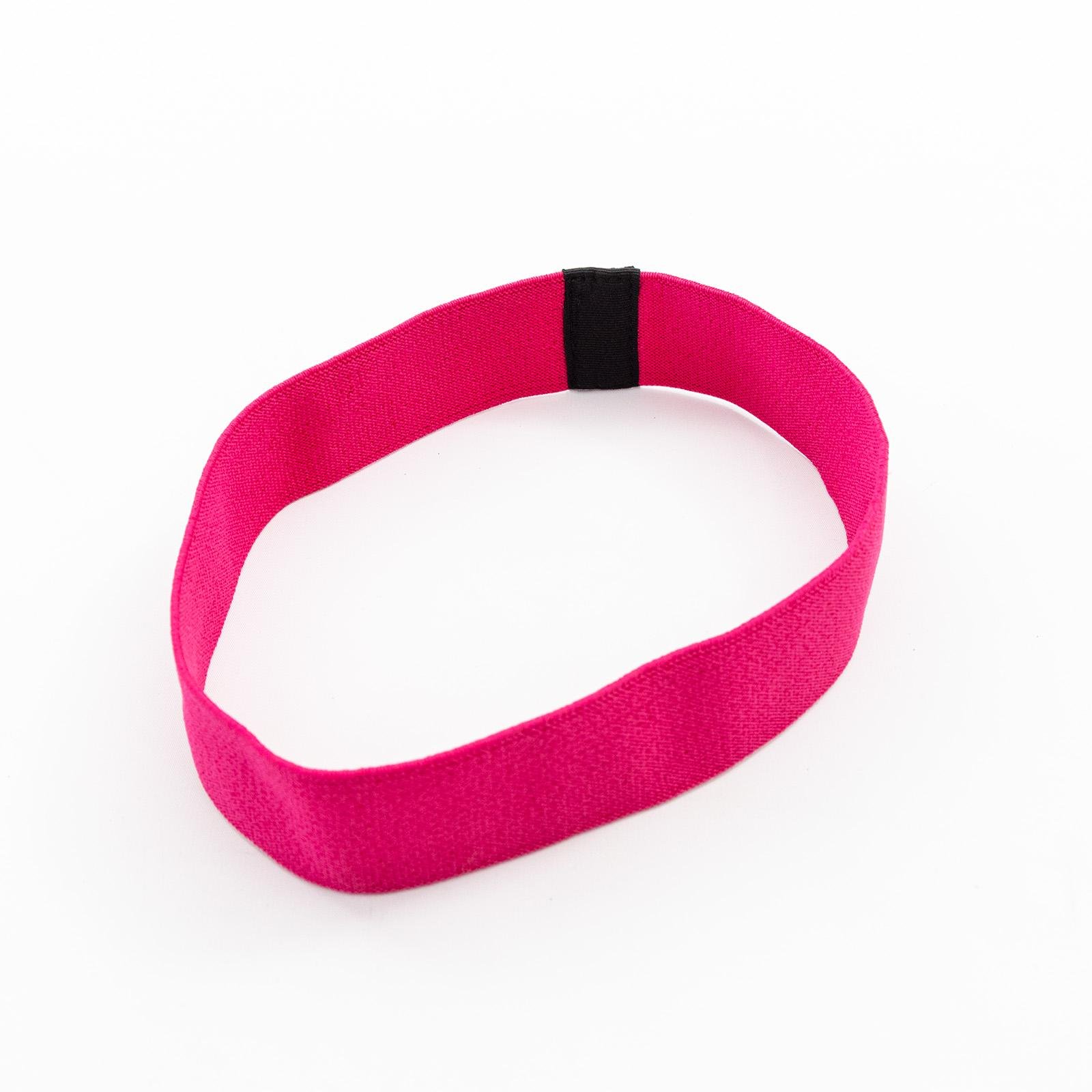 Резинка для фитнеса OSPORT OF-0192 Pro эластичная тканевая L Малиновый (20495) - фото 3