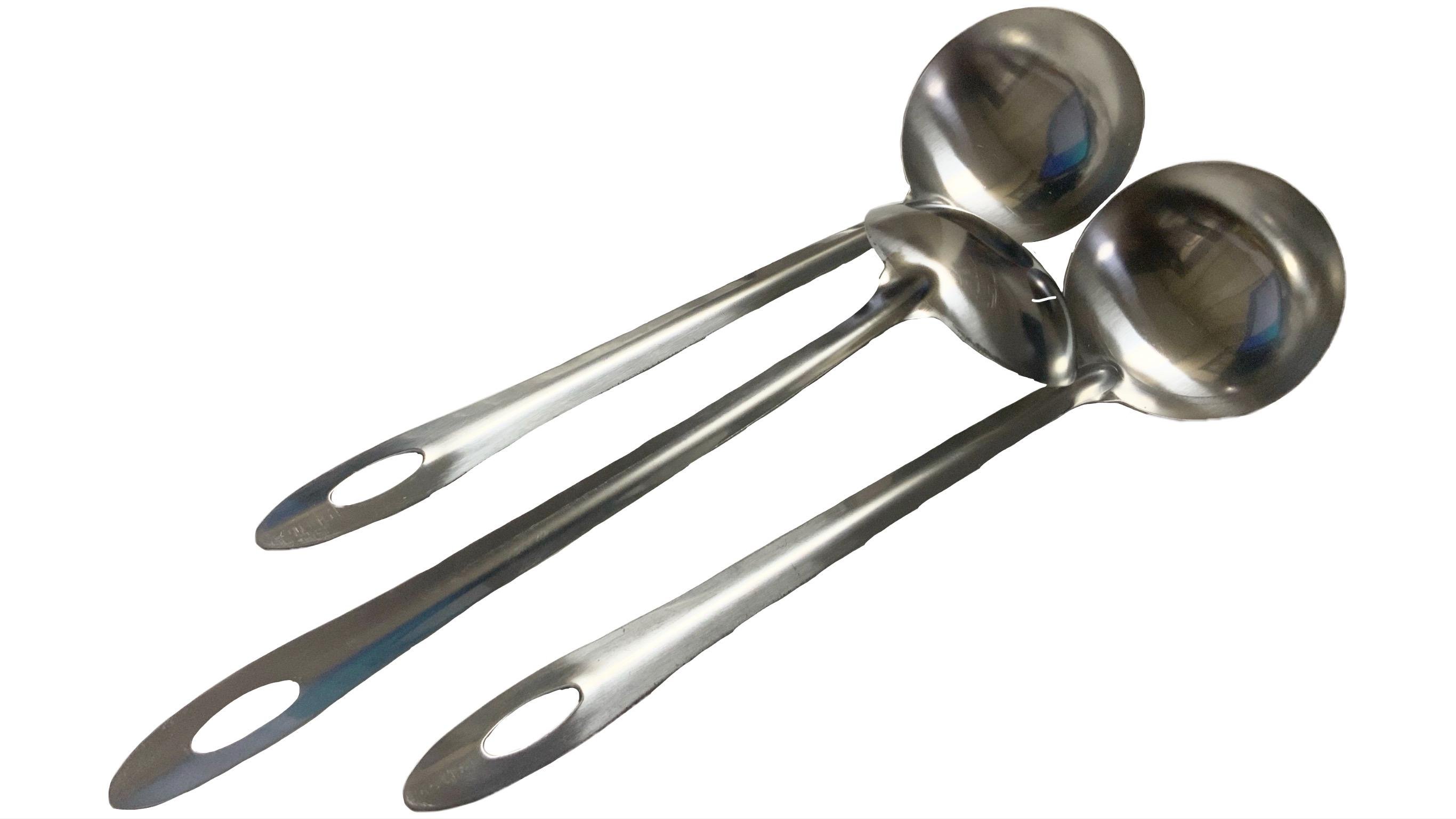 Половник металл ø 7 см 27х2 см - фото 2 Половник металл ø 7 см 27х2 см - фото 2