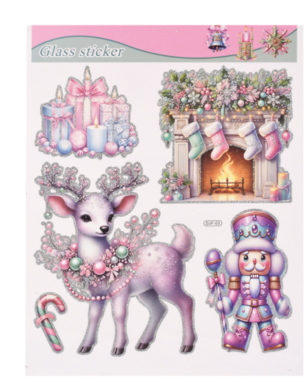 Наклейка на окна Merry Christmas 31х38 см (R34001) - фото 2 Наклейка на окна Merry Christmas 31х38 см (R34001) - фото 2